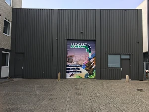 Spuitwerk kantoorpand
